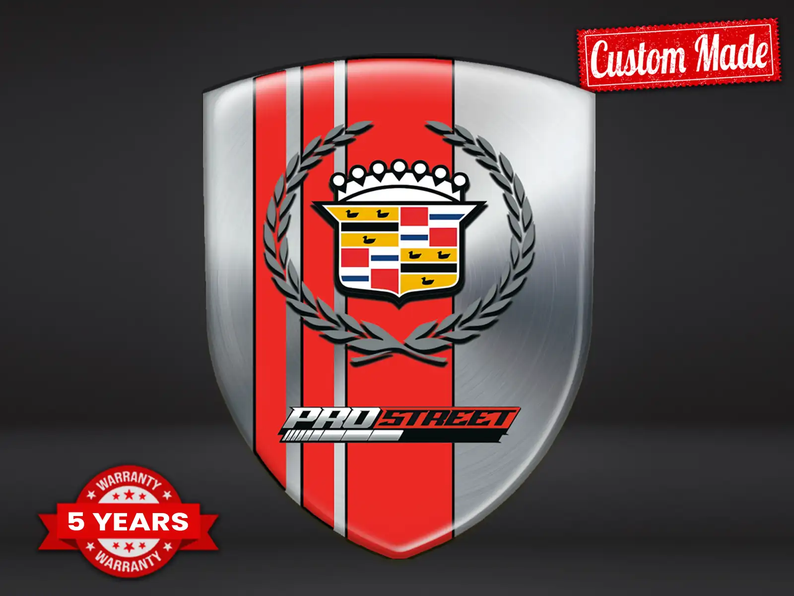 Cadillac Domes Emblem Logo Tuning Racing Limited Stil